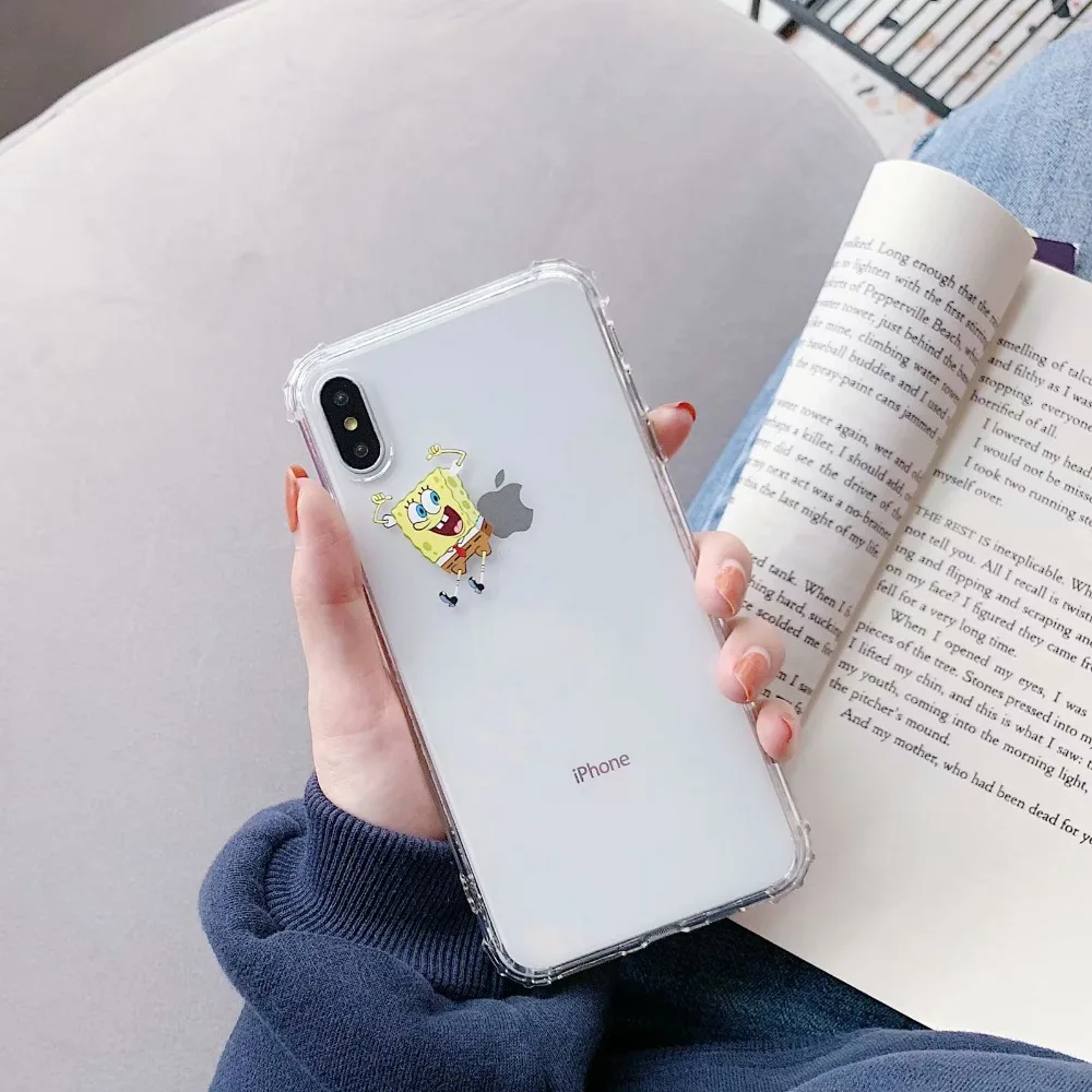 Cute Cartoon Pattern Phone Case For iphone XS Max XR X 6S 6 7 8 Plus Ultra Slim Soft TPU Cases Art Painted Cover |