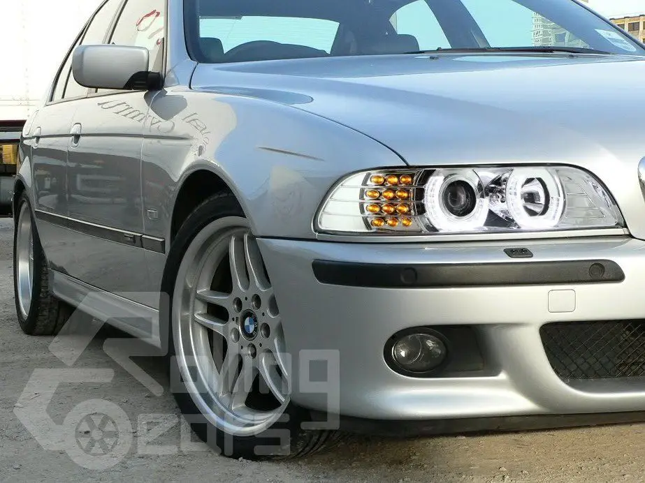 Проектор Halo LED DRL Фары Глаза Ангела для BMW E39 5 серии 525i 530i 540i 01-03 | Автомобили и