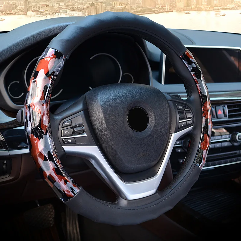 Крышка колеса на руле Крышка из микрофибры кожа Cubre Volante авто чехол на руль аксессуары для интерьера