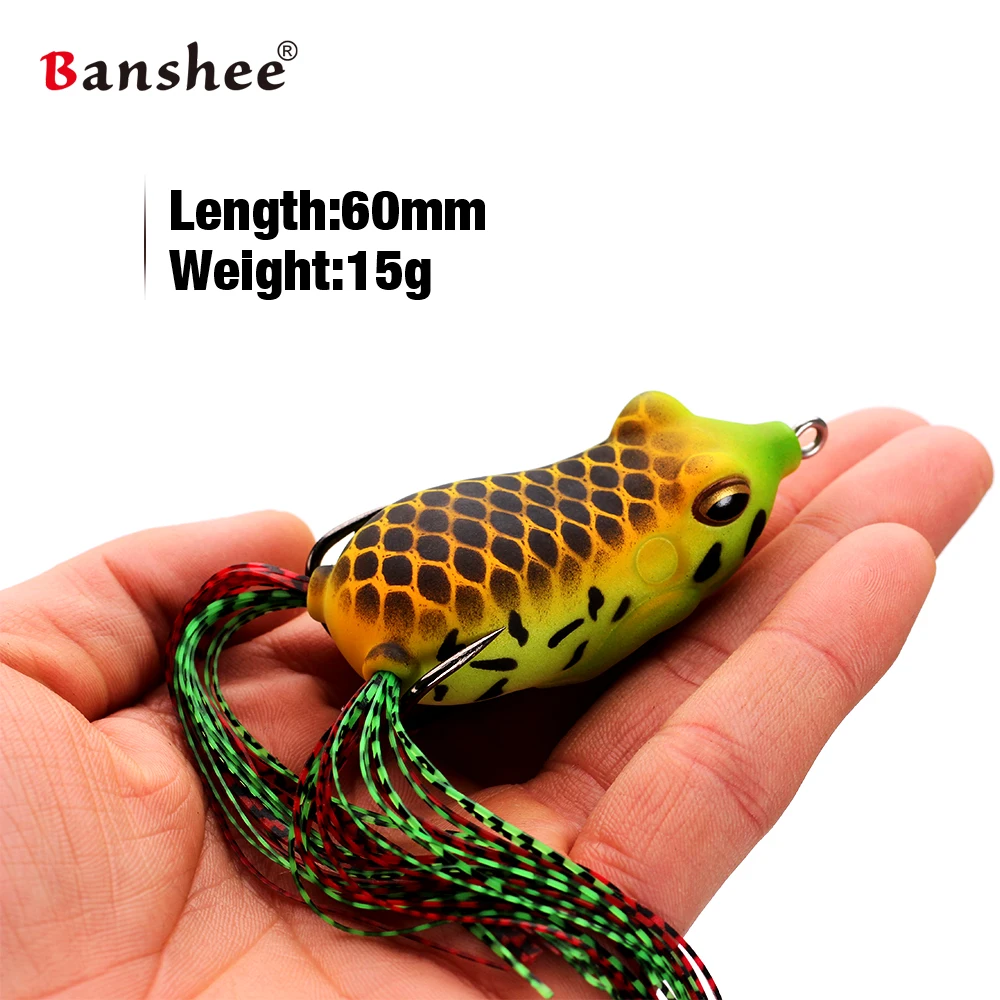 Banshee 15 г 60 мм BF01 большая приманка для рыбной ловли в воде Мягкая с натуральным