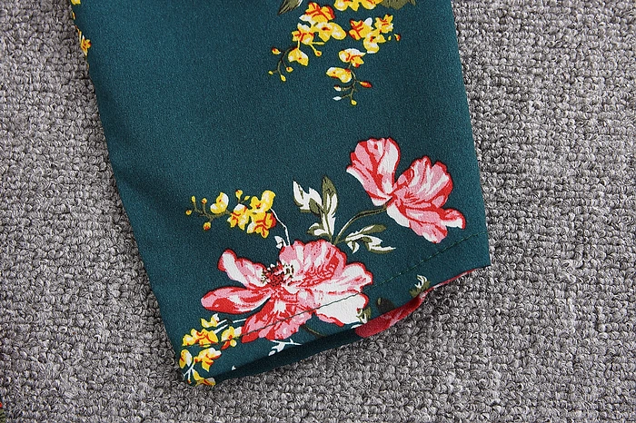 ALPHALMODA летний женский короткий топ с цветочным рисунком+ штаны, комплект из 2 предметов, повседневный топ на бретельках с принтом для праздников+ брюки с подкладкой, комплект из 2 предметов s