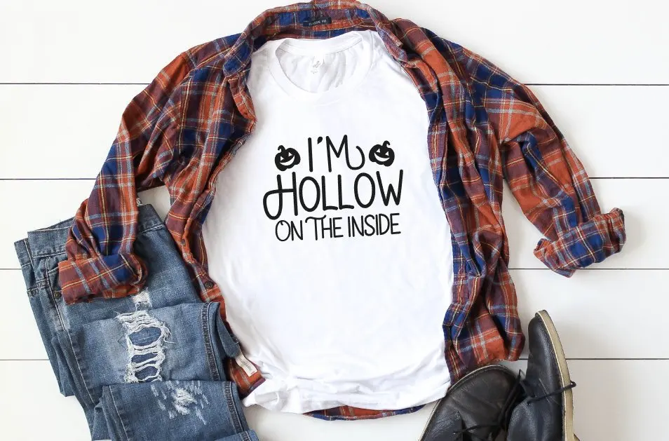 Полые с внутренней стороны забавная тыква на Хэллоуин Графический Женская мода