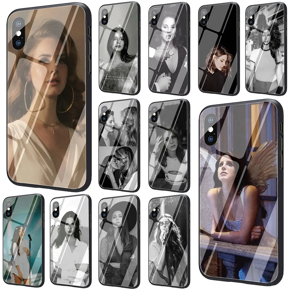 Чехол для телефона из закаленного стекла Lana Del Rey iPhone SE 2020 11 Pro 6 6S Plus 7 8 X XS XR Max |