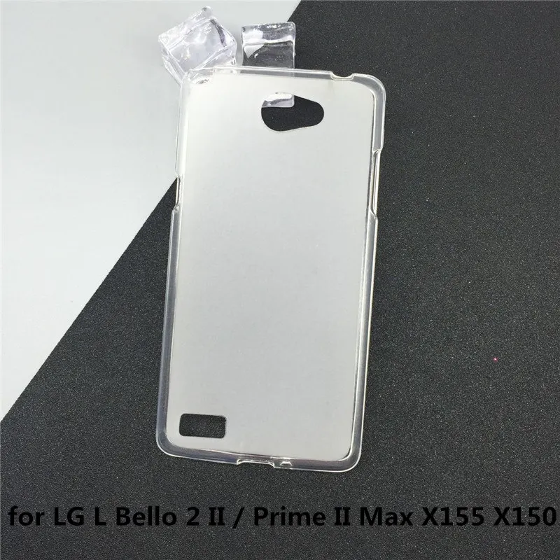 Мягкий силиконовый чехол для телефона LG L Bello 2 II / Prime Max X155 X150 оригинальная задняя