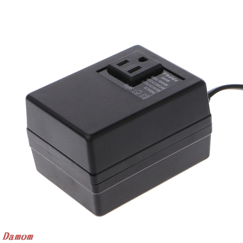 300W 220/240V постоянного тока до 110/120 В переменного тока для ступенчатого понижения путешествия Напряжение трансформатор конвертер XinP