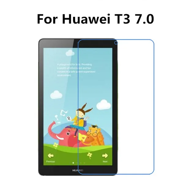 2 шт. мягкая прозрачная защитная пленка для экрана Huawei MediaPad T3 7 0 8 9 6 10