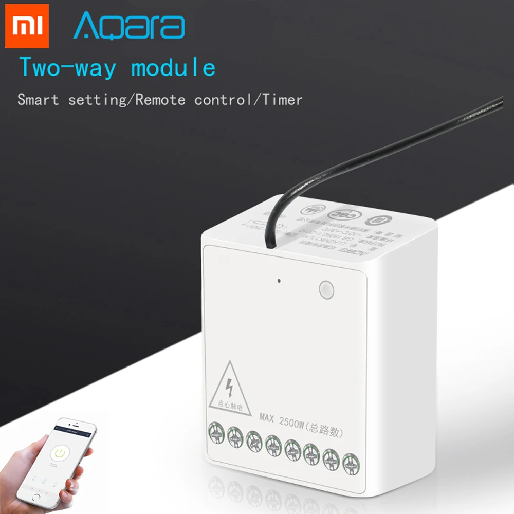 Xiaomi Mijia Aqara Eigenstone релейный двухсторонний беспроводной контроллер модуля