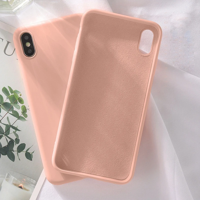 Новый жидкий силиконовый чехол для Samsung A10 A20 A30 A40 A50 A70 S10 5G S9 S8 Plus S10e Note 8 9 матовый