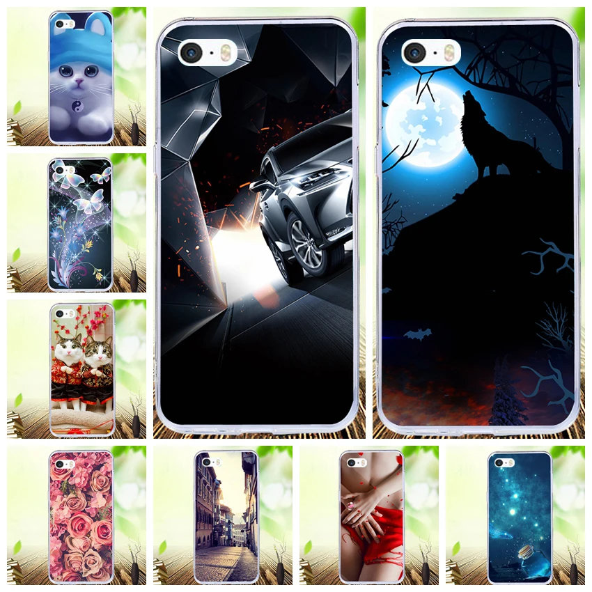 Роспись чехол для телефона iPhone 6 6S 7 8 Plus X XS XR Max Мягкий силиконовый TPU задней крышки