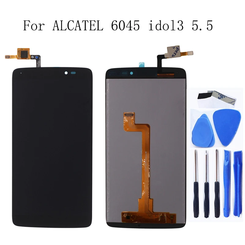 ЖК цифровой преобразователь One Touch Idol 3 5 дюйма 6045 K 6045Y аксессуары для ремонта