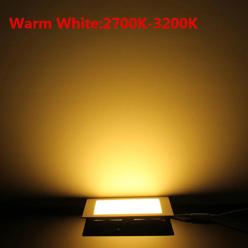 6W/9W/12W/15W Square/Round Slim LED Panel Light Recessed Kitchen Bathroom Ceiling Lamp Warm White/Cool White Downlight 220V | Освещение