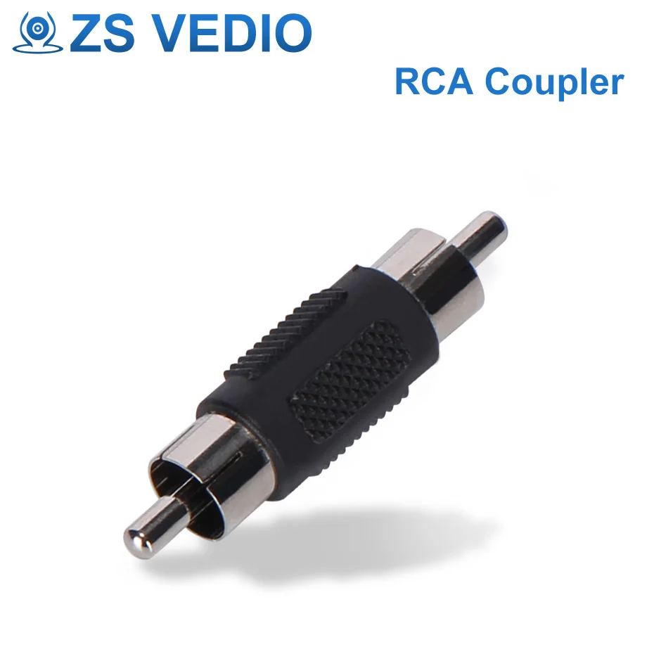 Аксессуары для камер наблюдения ZSVEDIO переходник RCA папа-папа Переходник адаптер