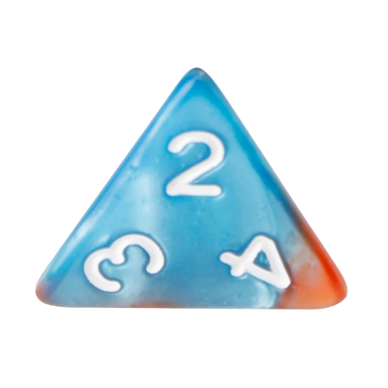7 шт./компл. акриловые многогранные кости для настольных игр TRPG Dungeons And Dragons|Кубики|