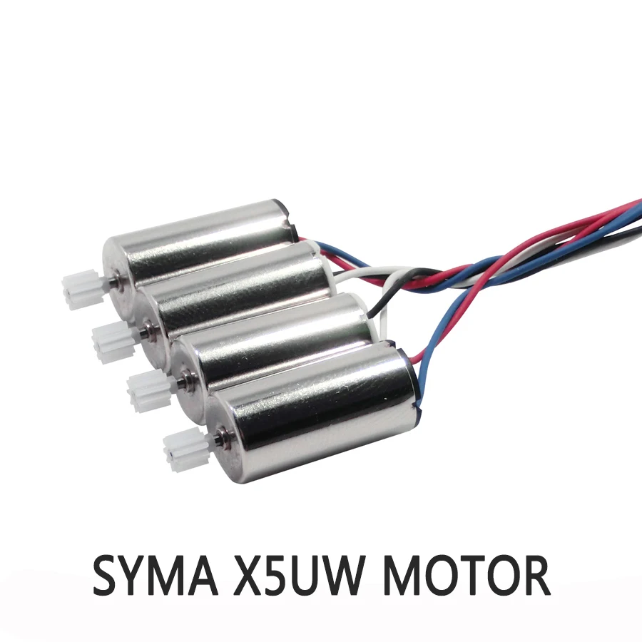 Квадрокоптер Syma X5U X5UW, 4 шт./лот, запасные части для радиоуправляемого дрона, главные двигатели, 2 мотора A и 2 мотора B