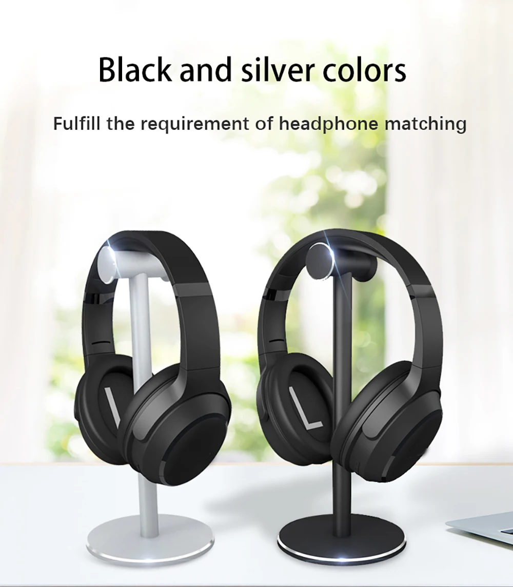 Heaton, металлический Bluetooth кронштейн для наушников, подставка, гарнитура, вешалка, модная настольная подставка, алюминиевый сплав, для наушников, наушники