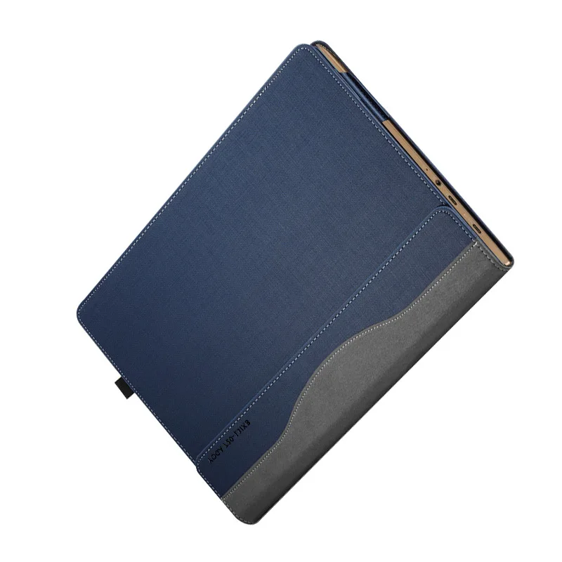 blue Съемный дизайн чехол для ноутбука для lenovo Yoga 720 720-15 15,6 дюймов блокнот, ПУ искусственная кожа Чехол - Цвет: blue