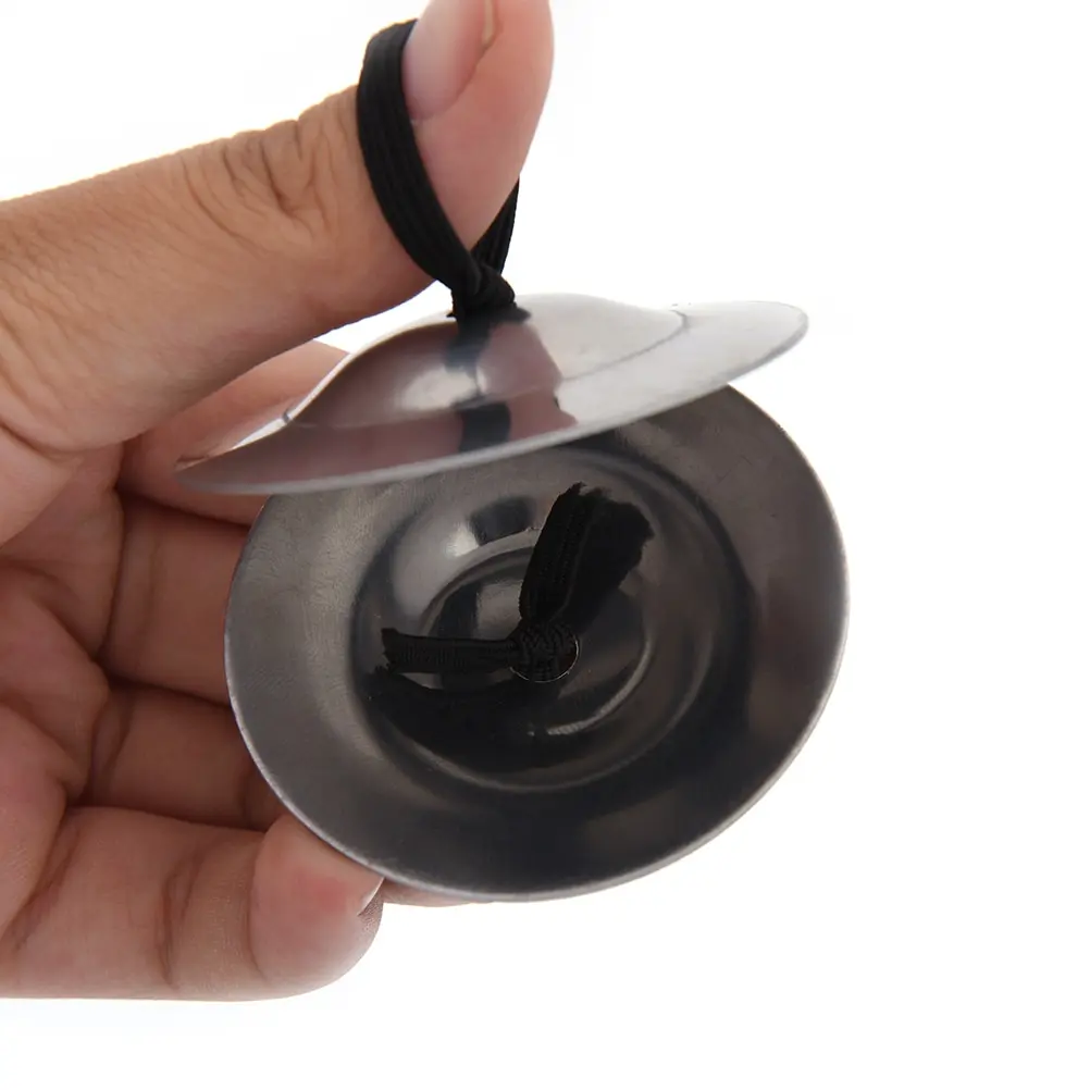 2 шт./лот музыкальный инструмент для танца живота латунные тарелки на палец