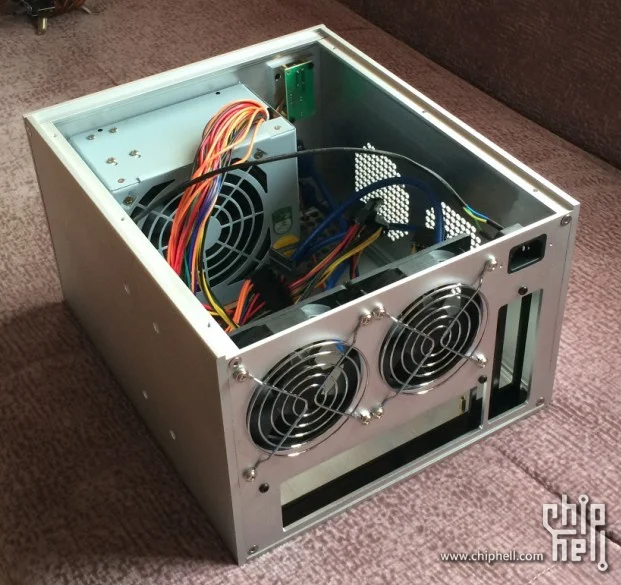 Чехол BZ17 ITX для компьютера алюминиевый материал CNC компьютерное шасси усилитель
