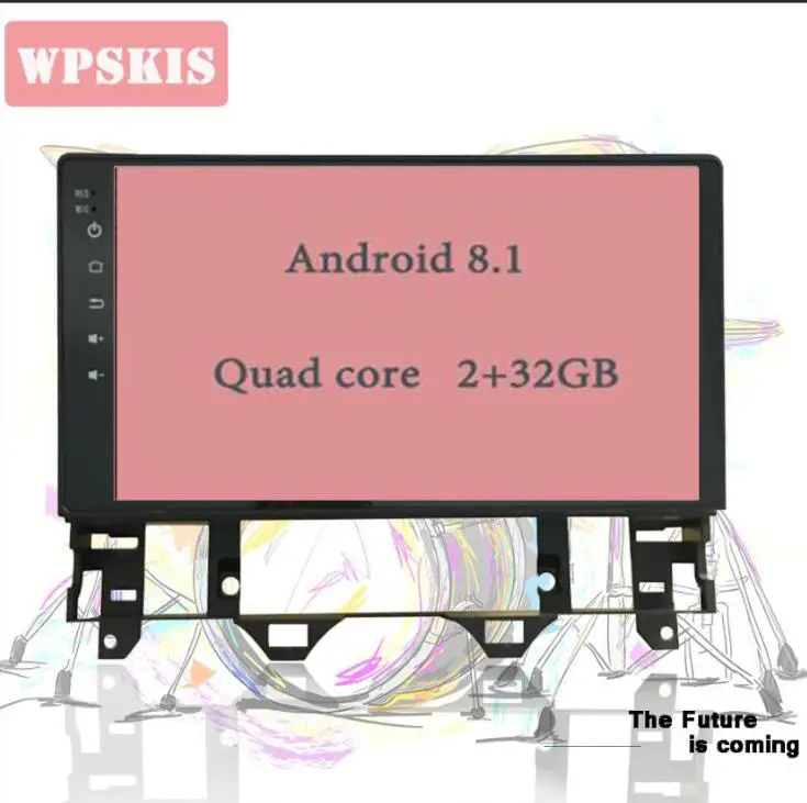 Android 8,1 автомобильный dvd-плеер gps навигационная система для Mazda 6 2003 2004 2005 2006 2007 2008 Мультимедиа стерео видео аудио - Цвет: 8.1 2G-32G 4core