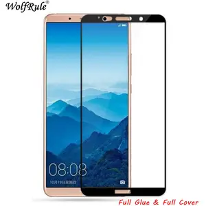 2pcs lcd screen protector film huawei mate 10 pro full glue glass mate 10 pro full cover tempered glass for huawei mate 10 pro free global shipping
