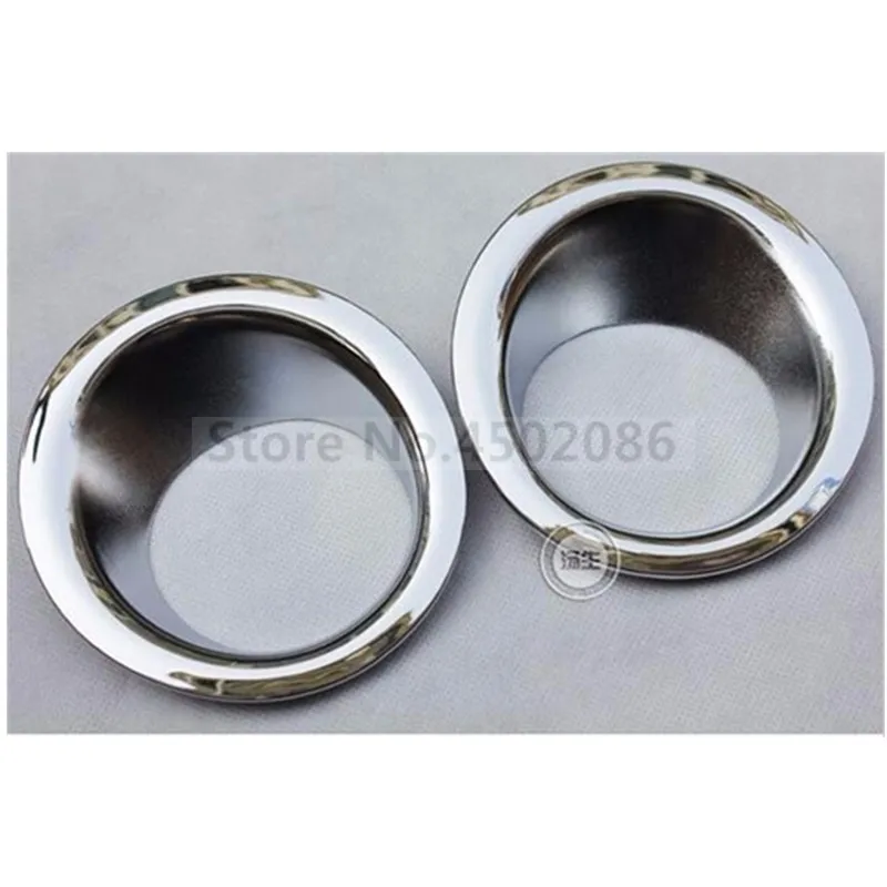 Бесплатная доставка ABS Хромовая лампа заднего противотуманного фонаря Накладка