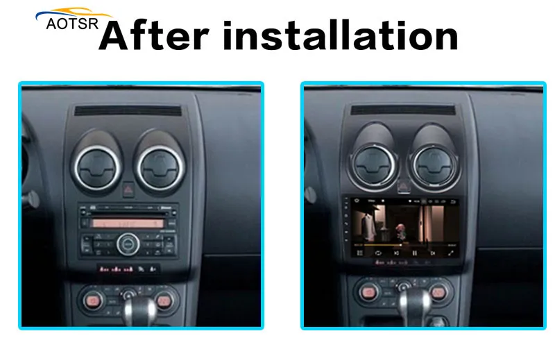 Android 8,0 Автомагнитола стерео для Nissan Qashqai мультимедиа 2008 2009 2010 2011 2012 2013 4+ 32G BT Wifi Автомобильный gps dvd головное устройство