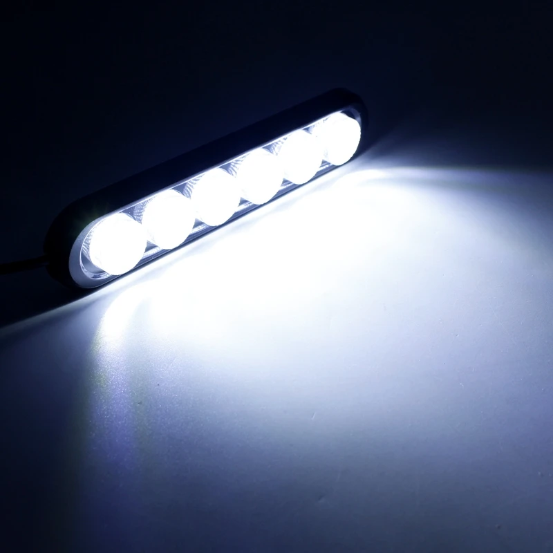 Дневные ходовые огни Tak Wai Lee 2x6 LED s 14 5 см 12 В постоянного тока водонепроницаемые