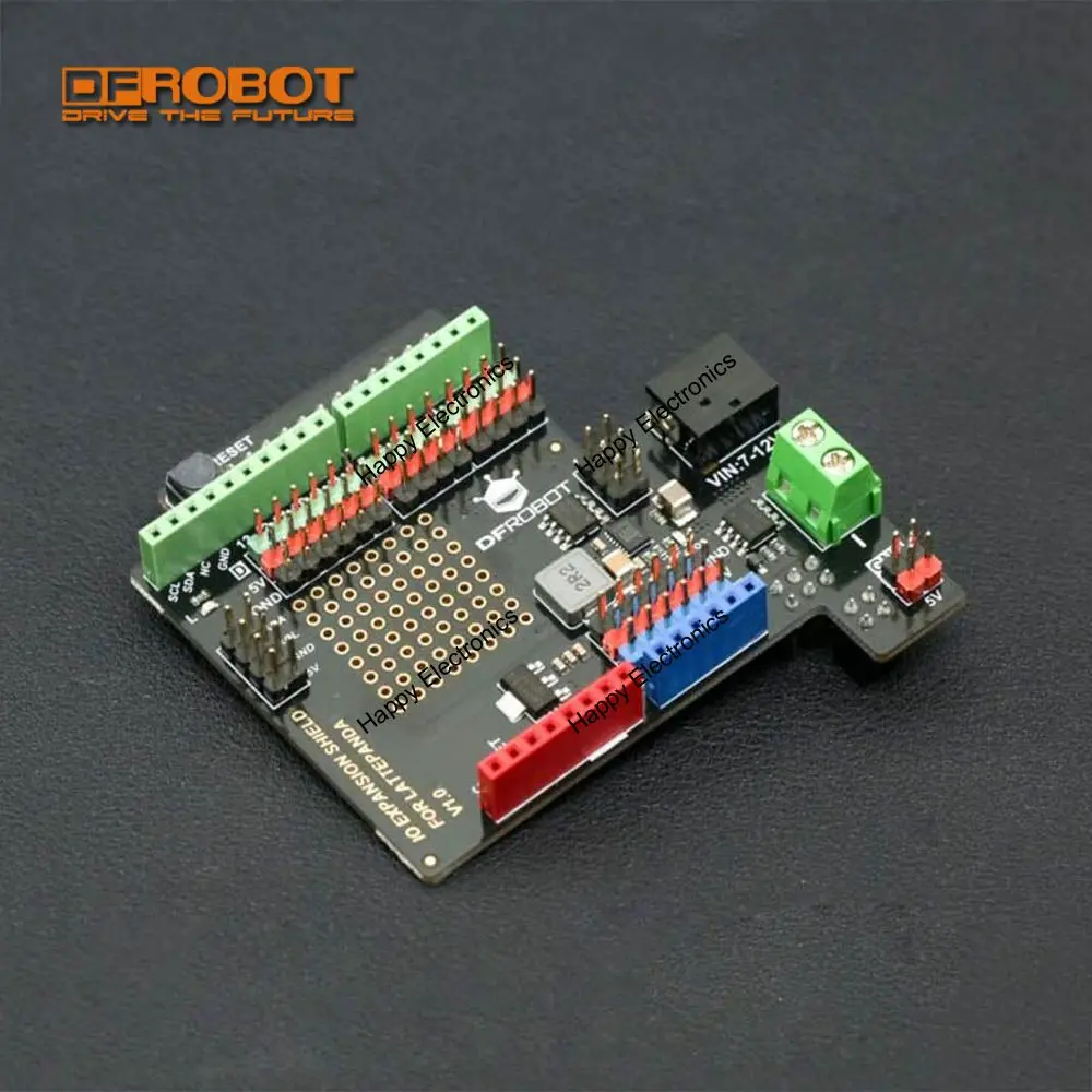 Новый экран расширения DFRobot Gravity series IO для поддержки LattePanda совместимый с