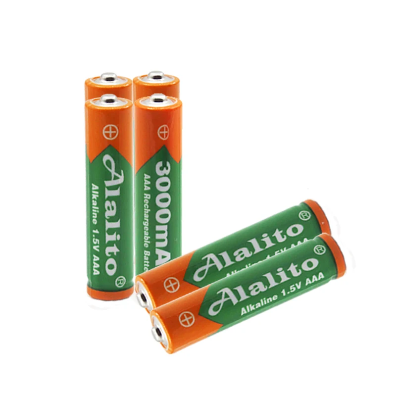 4 шт./лот новый бренд AAA батарея 3000mah 1 5 V Щелочная аккумуляторная для