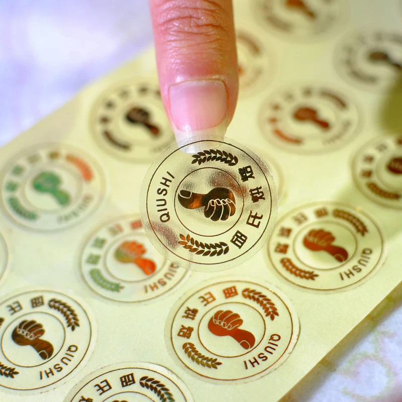 

Direct manufacture label roll new design custom hot sale eco-friendly self adhesive plastic beverage label