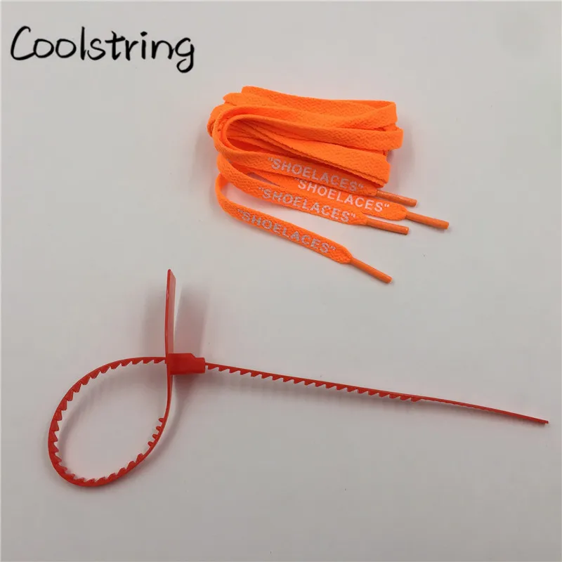 Coolstring/Однослойная обувь на плоской подошве с принтом «шнурки» на молнии для замены белого цвета «десять» ручной работы для кроссовок