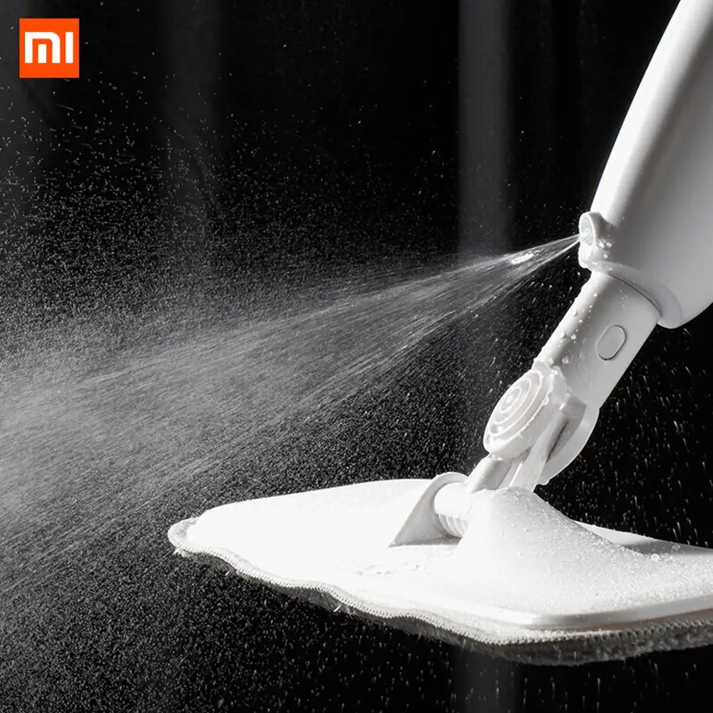 Xiaomi Deerma спрей Швабра 360 градусов вращающийся ручной Mijia швабра с функцией распыления воды домашняя Чистящая кисть для уборки пыли