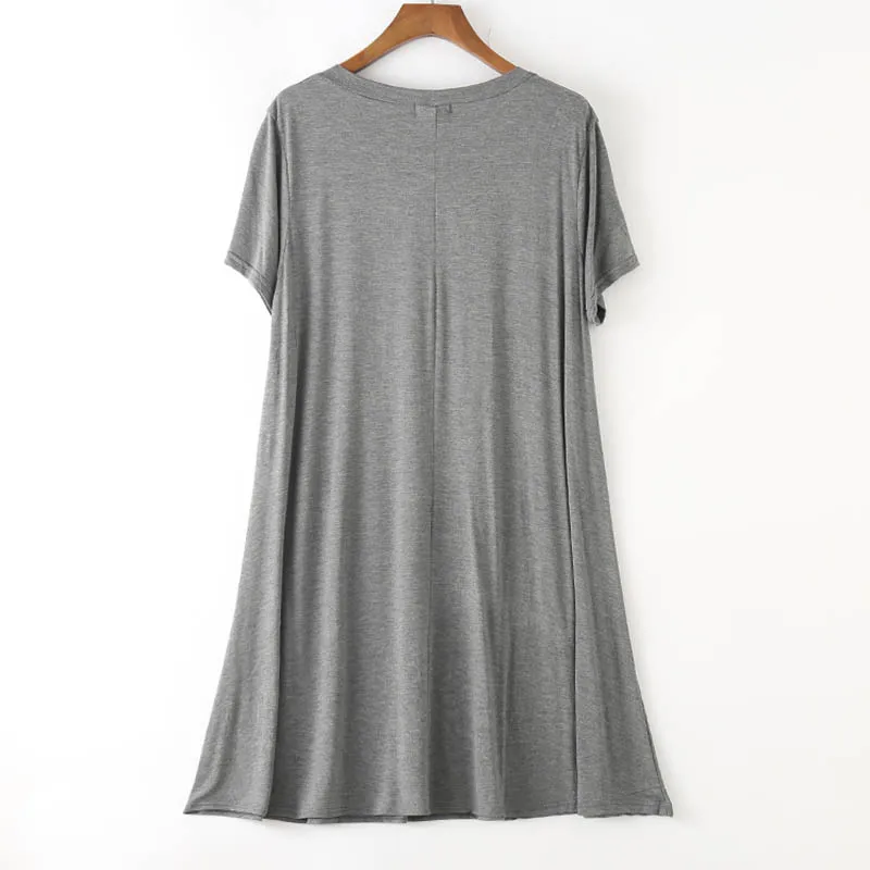 Летнее женское платье размера плюс, обхват груди 110-135 см, 7XL, 8XL, женское платье черного, серого, красного, розового, белого, фиолетового цвета, 10 цветов