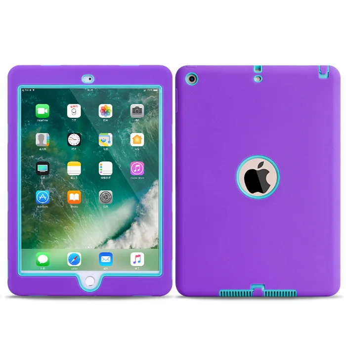 Pad2018 Purple Mint Чехол для iPad 9,7 Противоударная защита от царапин Slim Fit планшетный чехол Крышка для iPad 9,7 A1822 A1823 A1893 A1954 - Цвет: Pad2018 Purple Mint