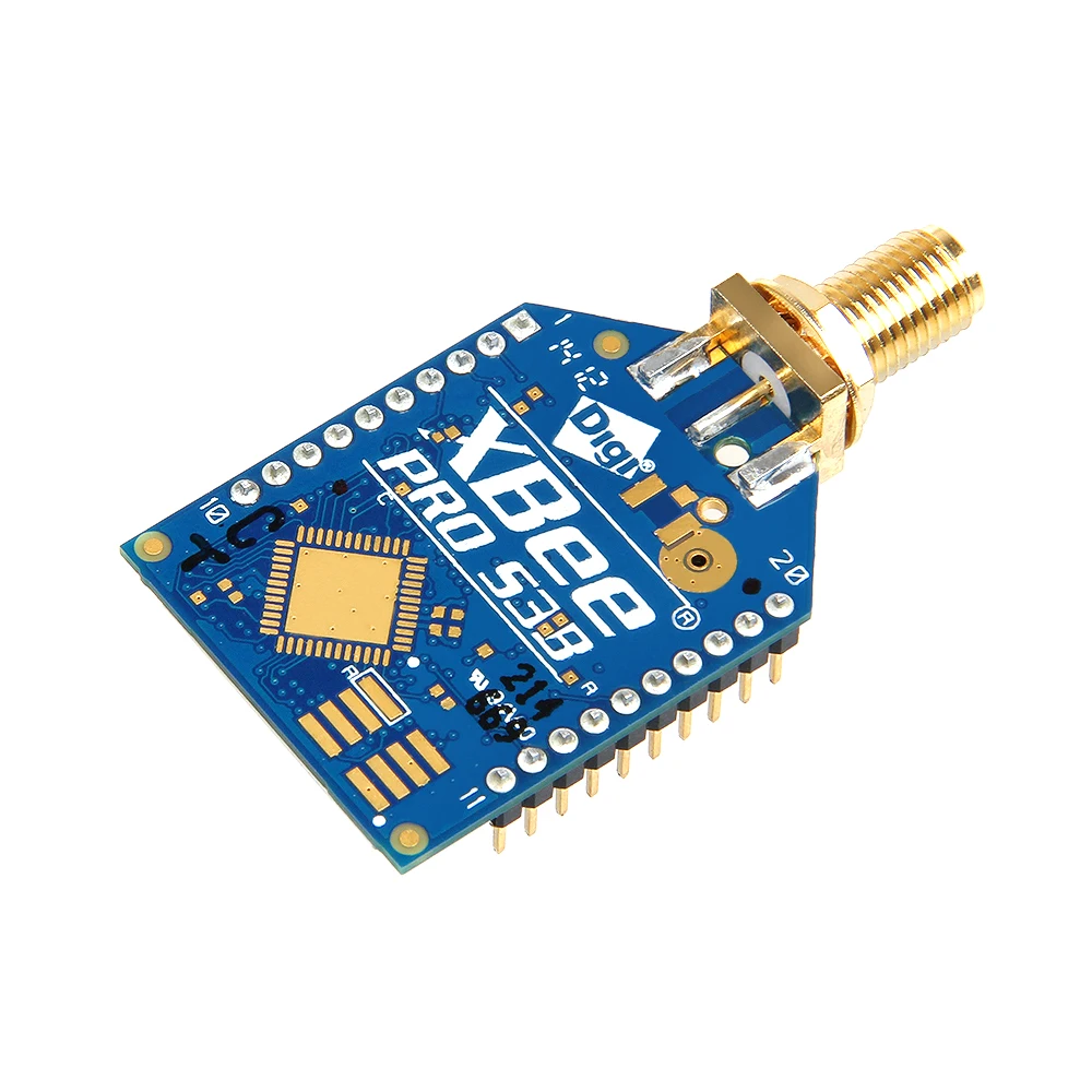 XBee PRO 900HP RF module (S3B) DigiMesh 900 МГц 250 мВт RPSMA 200 кбит/с|rpsma| |