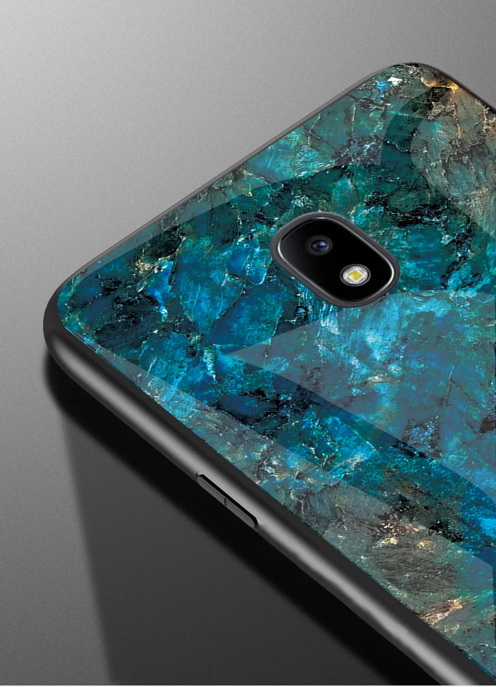 Для samsung Galaxy J3, J5, J7 года ЕС чехол мрамор зерна жесткий закаленное стекло защитный чехол на заднюю панель для samsung j330 j530 j730