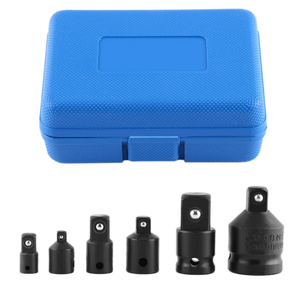 6 шт./компл. профессиональный гаечный ключ с трещоткой адаптер набор