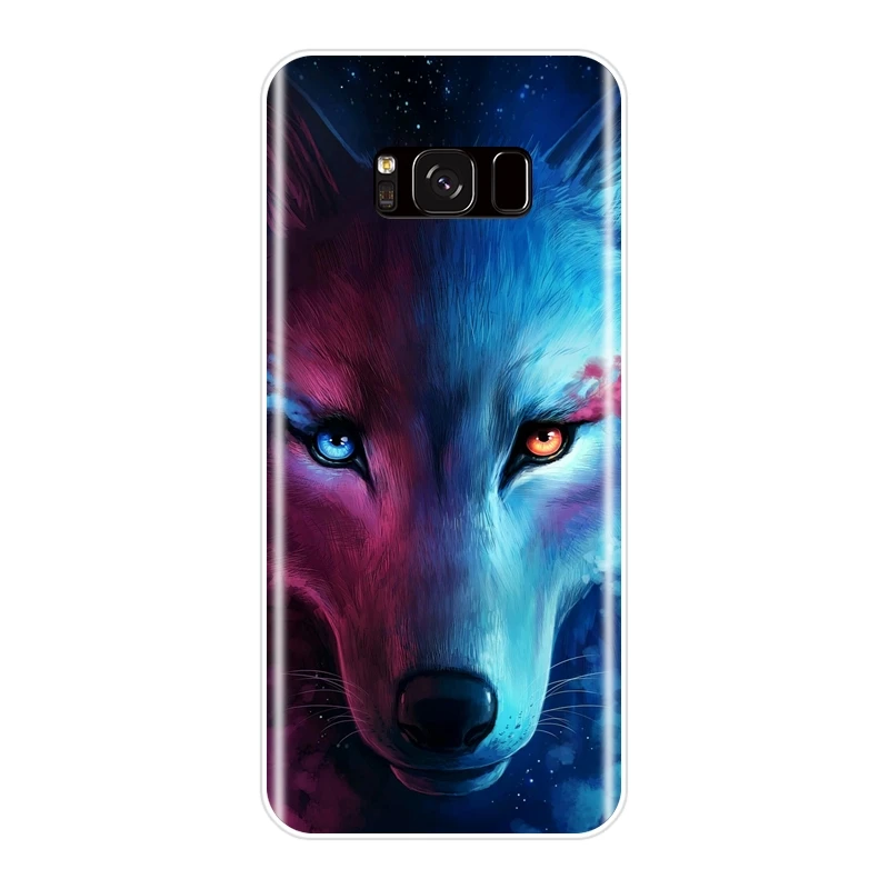 Классный чехол для телефона Samsung Galaxy S5 S6 S7 Edge S8 S9 Plus силиконовый мягкий из ТПУ Note 9 8