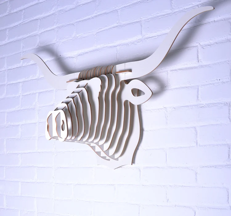 Longhorns декора стен Африканский буйвол голову бык голова стены искусства высокое