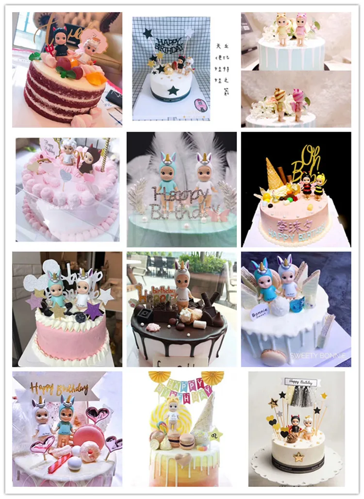 Коллекционная Милая игрушечная кукла-Фигурка Носорога ангела Единорога Kewpie