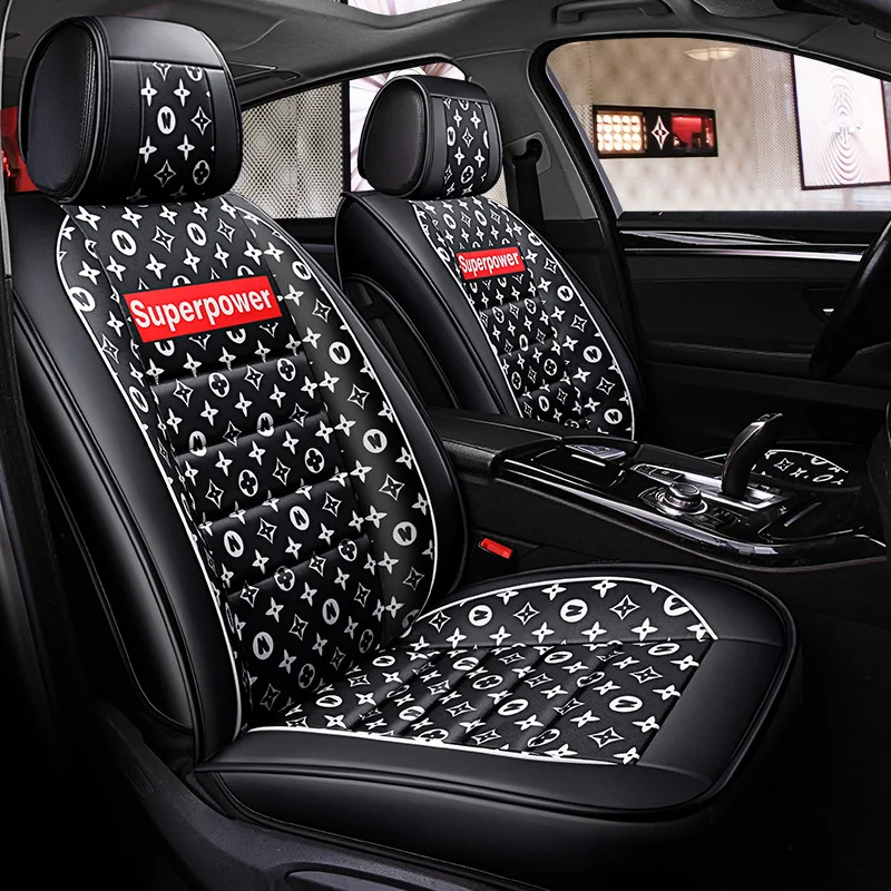 1 Модные decoracion para coches asitos кожаные сиденья покрывало для автомобильного сиденья чехлы для сидений мотоциклов Универсальный основной функция Cuscino авто - Название цвета: 1