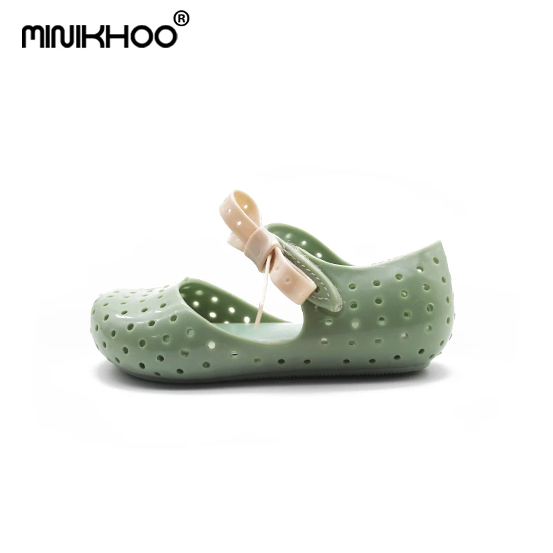 Мини Мелисса 2018 обувь для девочек детские сандалии прозрачные Melissa пляжная