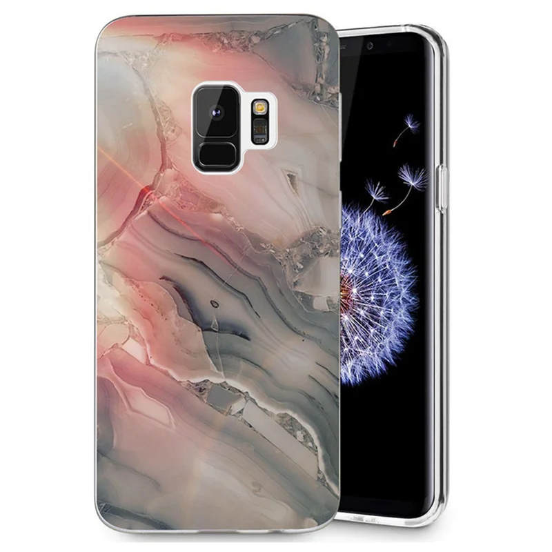 TPU Luxury For Samsung Galaxy S3 S9 S9Plus S8 Plus S7 edge Note 8 Colorful Froral Soft Painted Design Cover Fundas R126 |