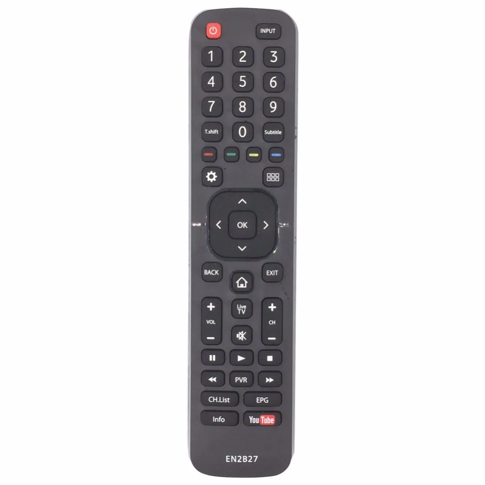 Пульт дистанционного управления EN2B27 для HISENSE TV с функцией YOUTUBE 40K321UWT 50K321UWT 55K321UWT