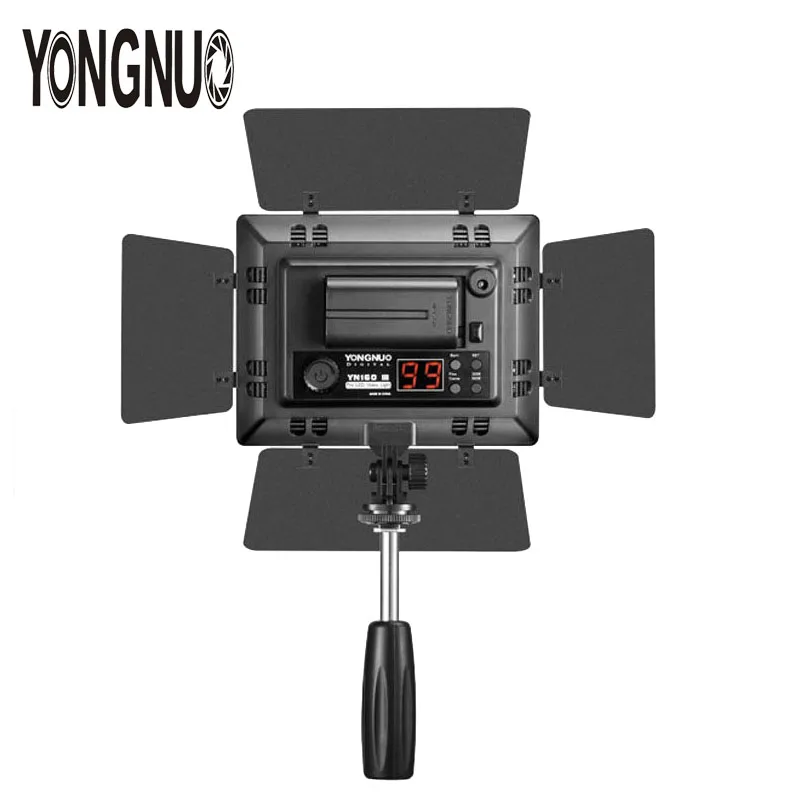 YONGNUO YN160 III 5500K CRI95 Photographic lighting lamp 160 LED Video Light for Canon Nikon Sony DSLR &amp cameras Camcorder |