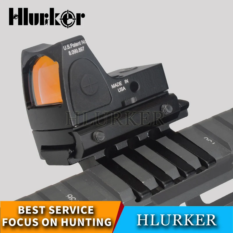 Hlurker охотничьи прицелы Glock 17 RMR Reflex регулируемые ружья микро красная точка