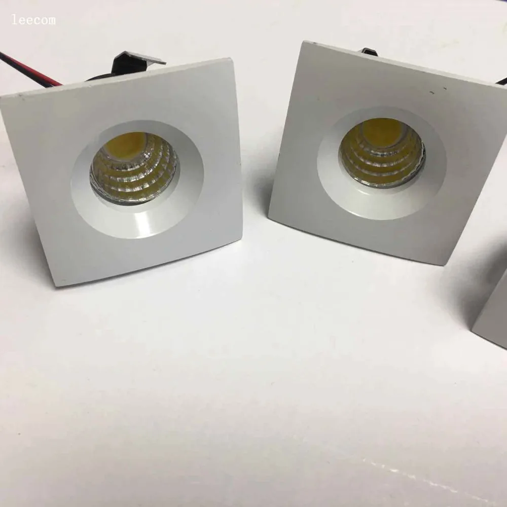 2018 Rushed Real Luces Led 10 шт./лот мини светодиодные светильники белый круглый потолочные