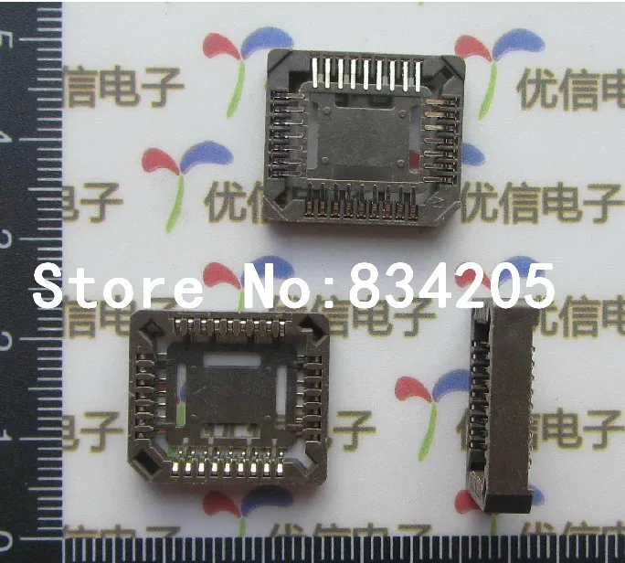 Бесплатная доставка PLCC32 SMD IC socket Chip base коннектор | Обустройство дома