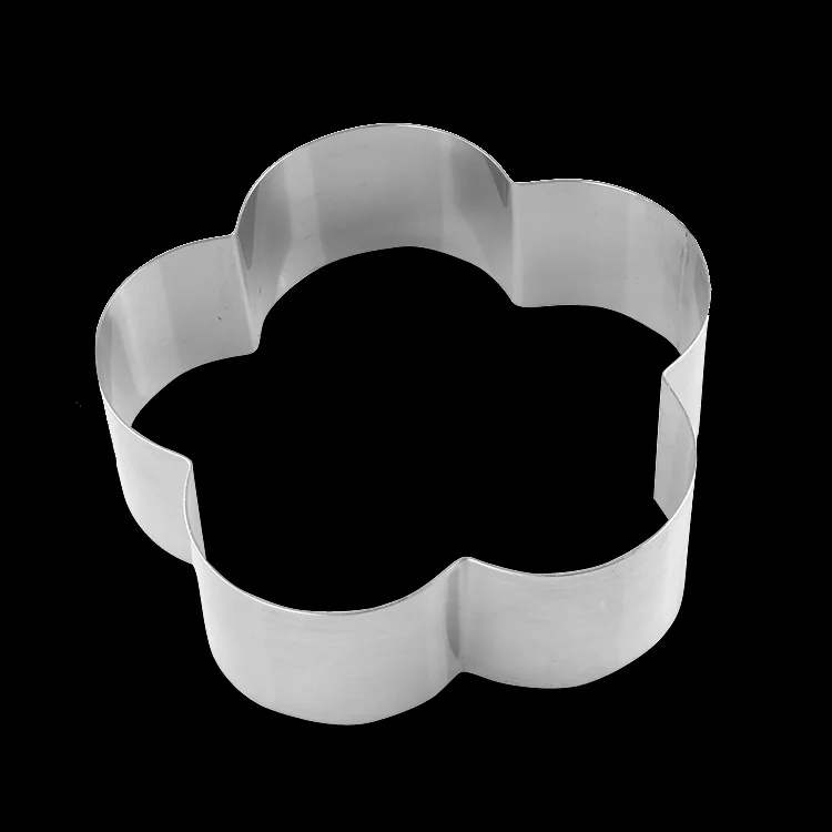 3D DIY 6 8 10 inches Plum Flowr Shape Stainless Steel Mousse Ring Cake Mold Circle Bakeware Tool New | Дом и сад