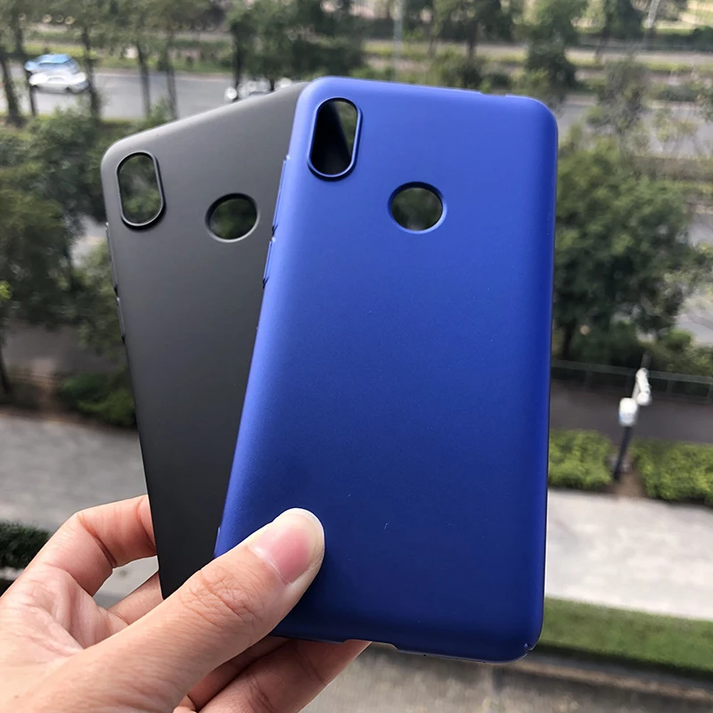 Чехол для Xiaomi Redmi Note 6 Pro тонкий матовый жесткий чехол из поликарбоната задней